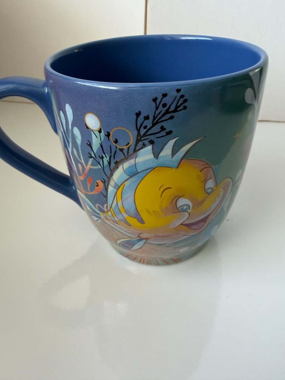 Walt Disney World ~ "The Little Mermaid" Sebastian & Flounder Coffee Mug (18 Oz) - Picture 3 of 6